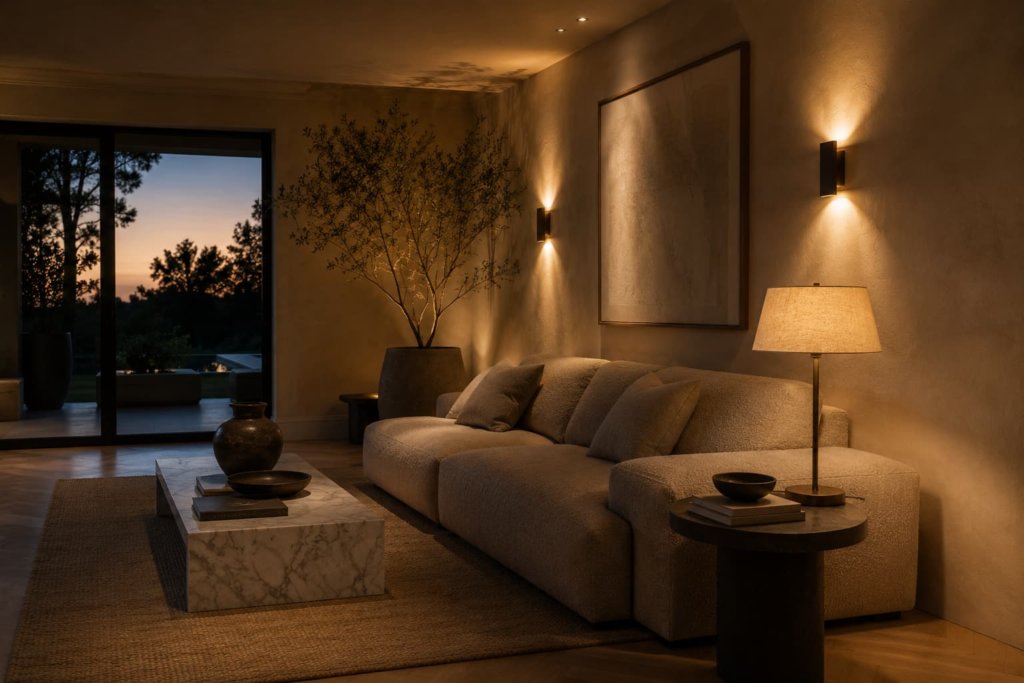 iluminación feng shui en casa por estancias