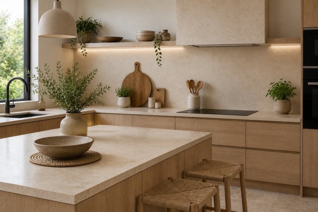 cocina feng shui beige