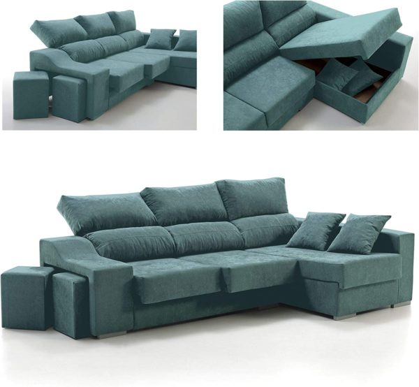 Sofá Chaiselongue 4 plazas