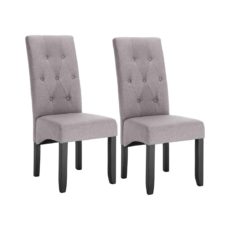 Set de 2 Sillas de comedor