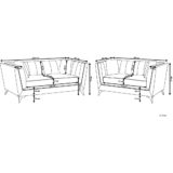 Conjunto de sofás 2/3 plazas