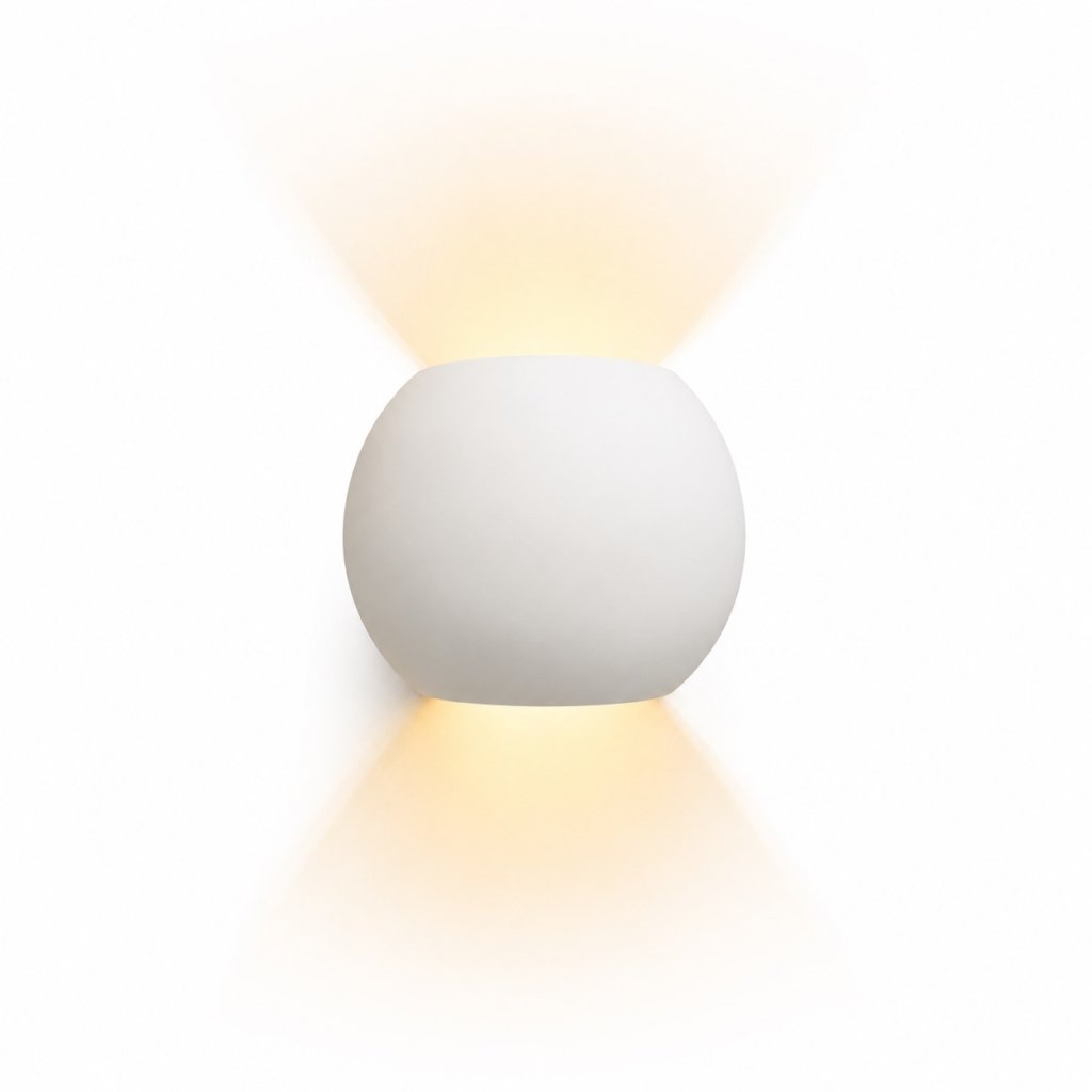 Aplique de pared con luz cálida para dormitorio infantil Feng Shui