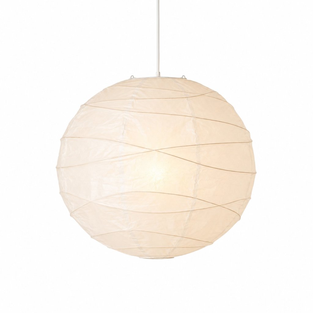 Lámpara de papel con iluminación suave para habitación infantil Feng Shui