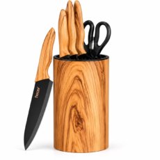Juego de Cuchillos Cocina Madera