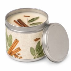 Vela Aromática Salvia y Canela Cera de Soja — Chandelita